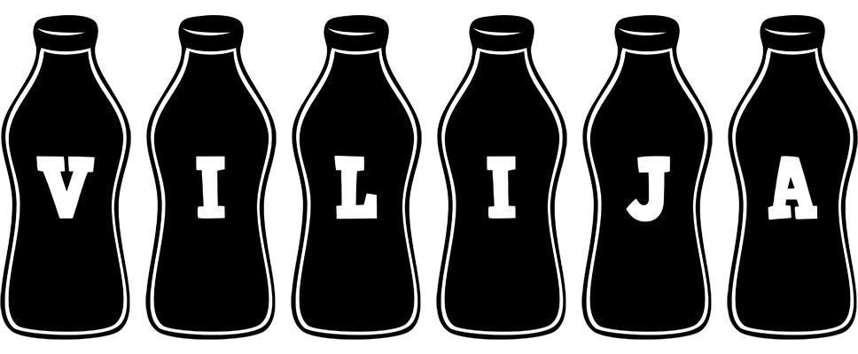 Vilija bottle logo