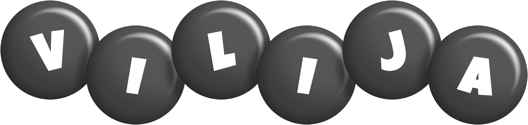 Vilija candy-black logo