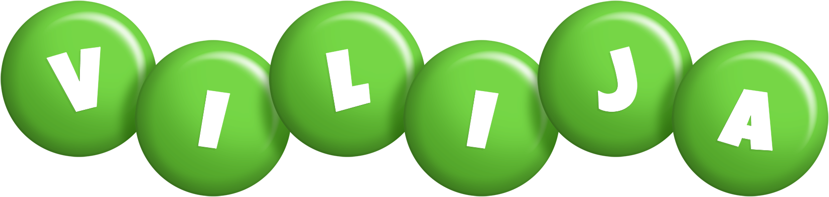 Vilija candy-green logo