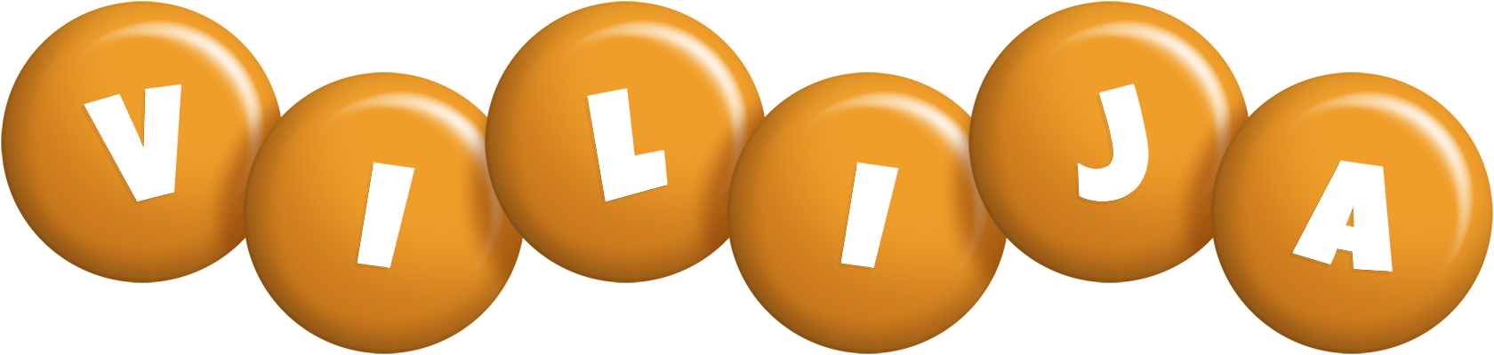 Vilija candy-orange logo