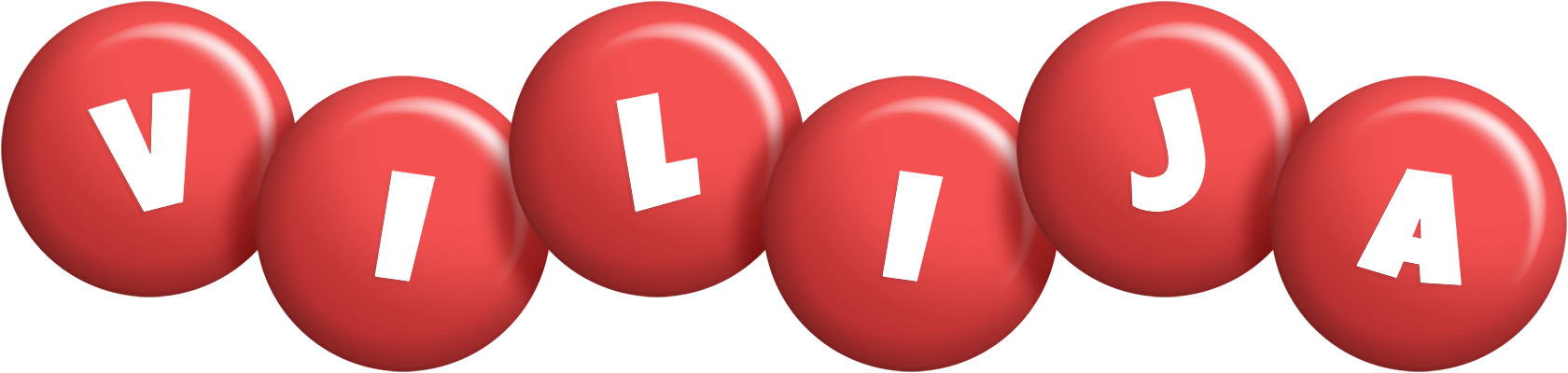 Vilija candy-red logo
