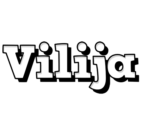 Vilija snowing logo
