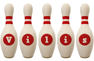 Vilis bowling-pin logo