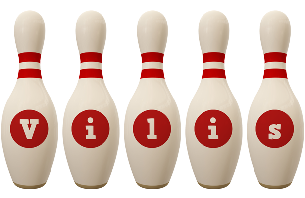 Vilis bowling-pin logo