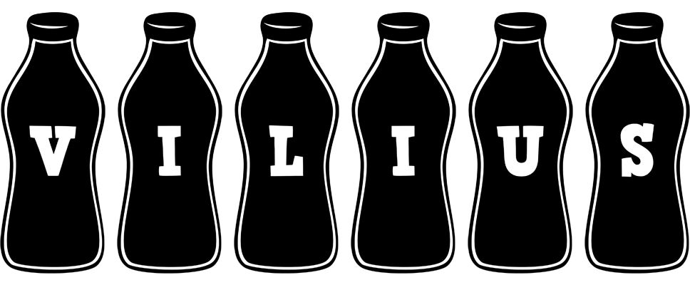 Vilius bottle logo