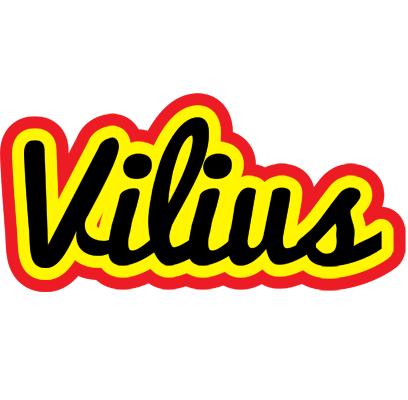 Vilius flaming logo