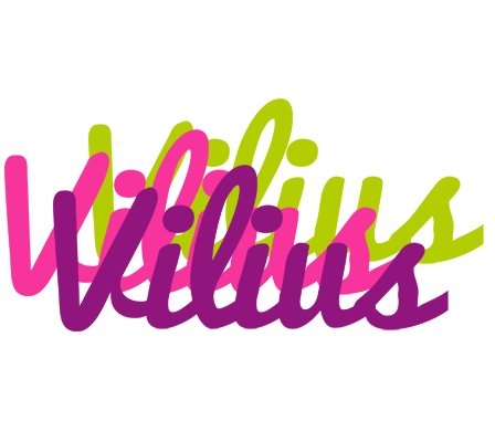 Vilius flowers logo