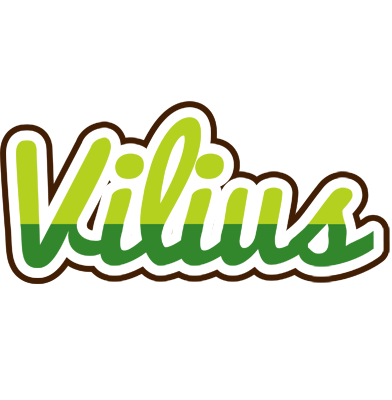 Vilius golfing logo