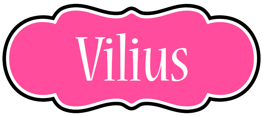 Vilius invitation logo
