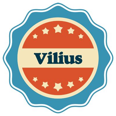 Vilius labels logo