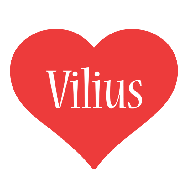 Vilius love logo