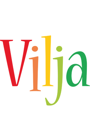 Vilja birthday logo