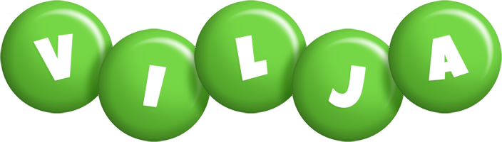 Vilja candy-green logo