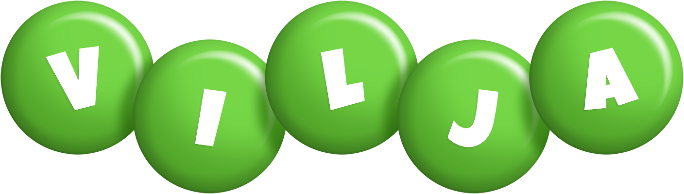 Vilja candy-green logo