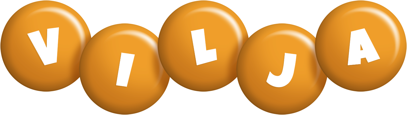 Vilja candy-orange logo