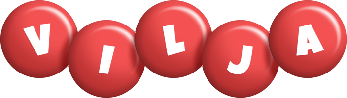 Vilja candy-red logo