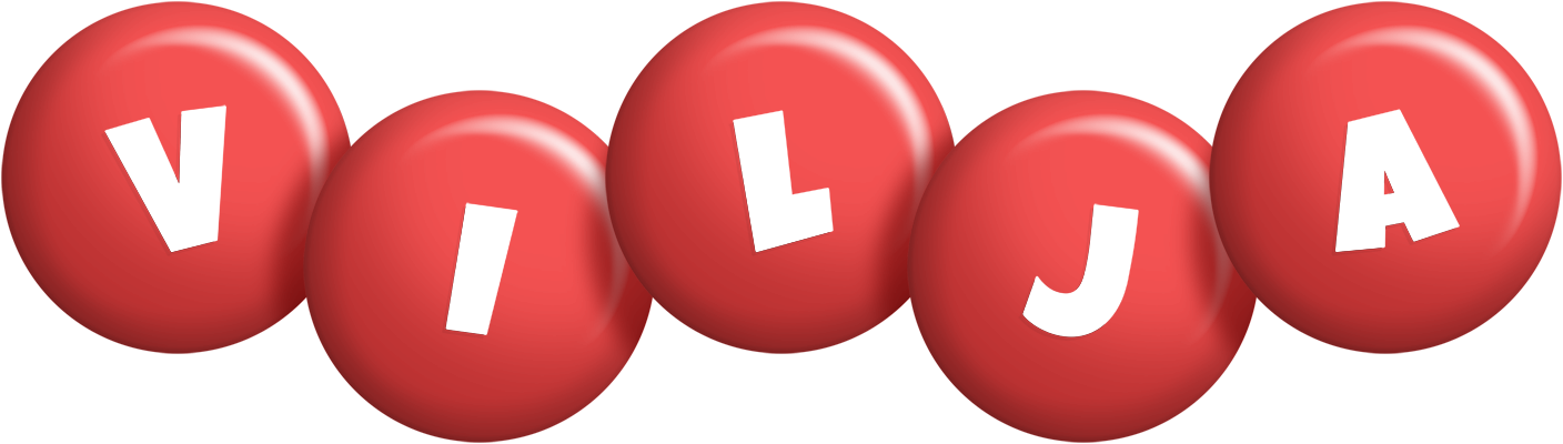 Vilja candy-red logo