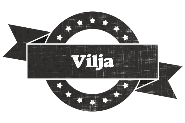 Vilja grunge logo