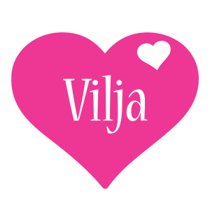 Vilja love-heart logo