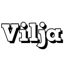 Vilja snowing logo