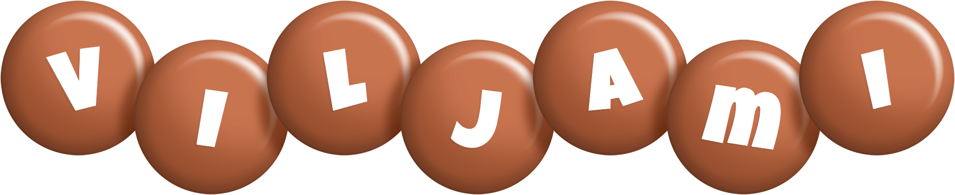 Viljami candy-brown logo