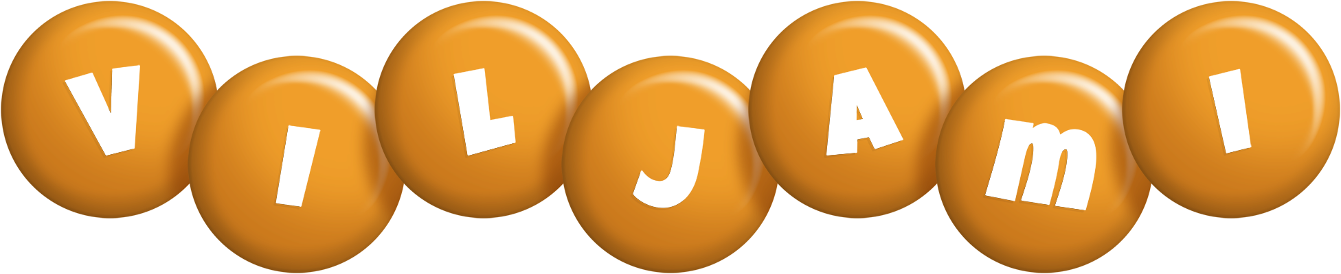 Viljami candy-orange logo