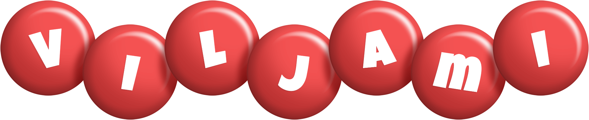 Viljami candy-red logo