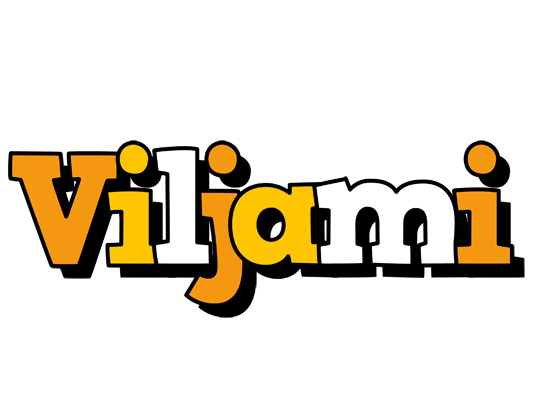 Viljami cartoon logo