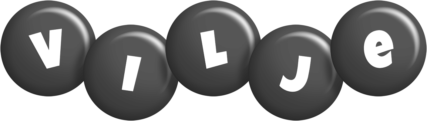 Vilje candy-black logo
