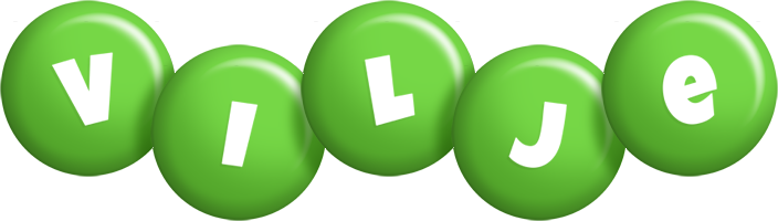 Vilje candy-green logo