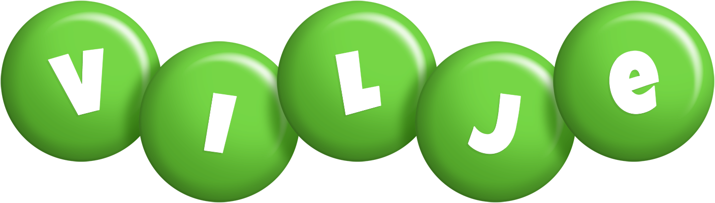 Vilje candy-green logo