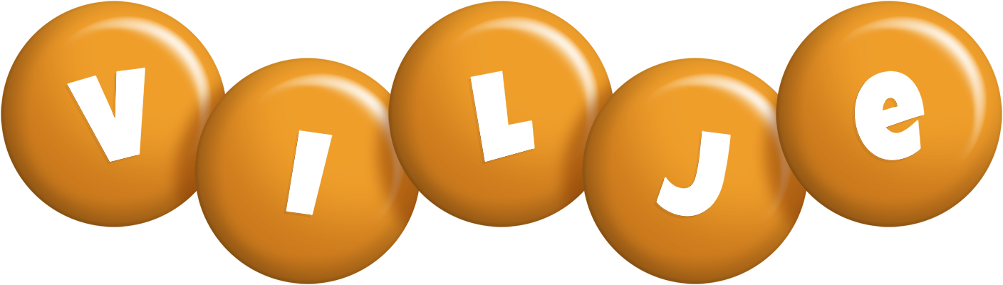 Vilje candy-orange logo