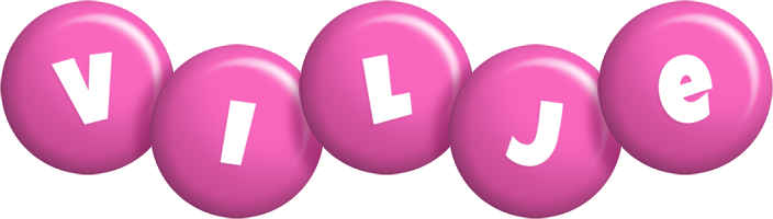 Vilje candy-pink logo