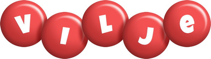 Vilje candy-red logo