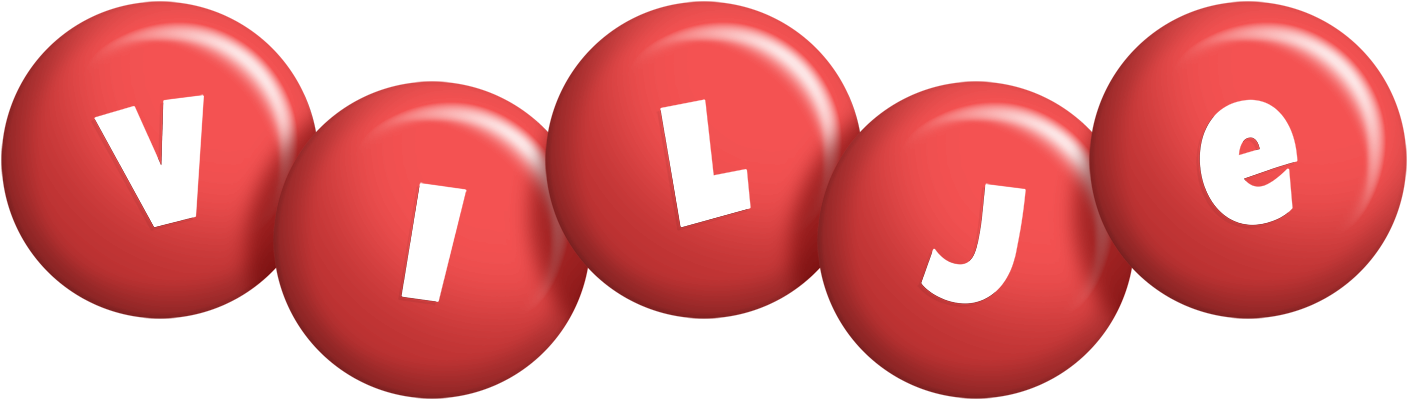 Vilje candy-red logo