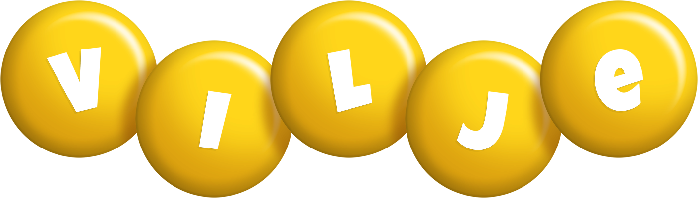 Vilje candy-yellow logo