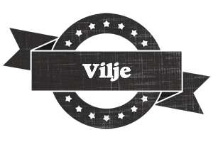 Vilje grunge logo