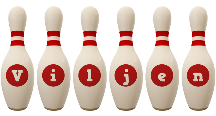Viljen bowling-pin logo