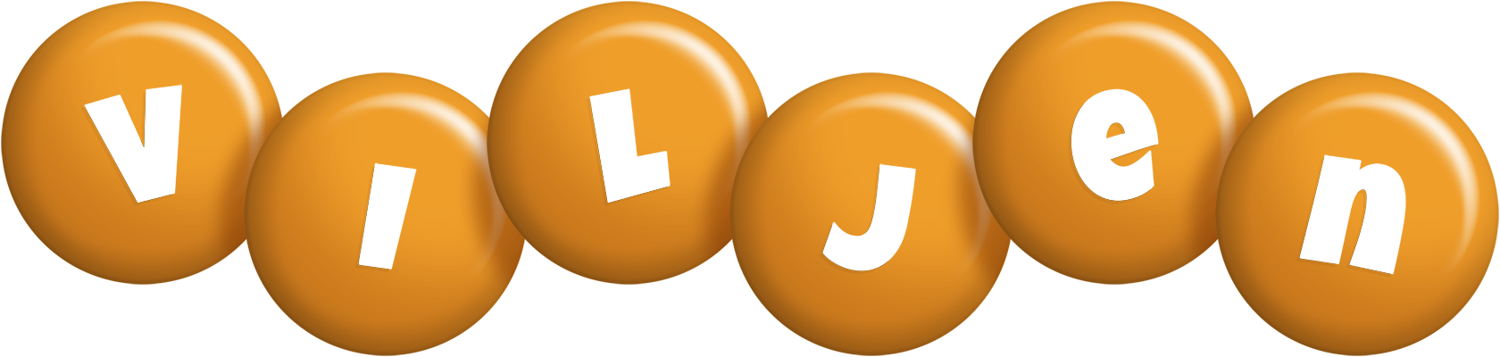 Viljen candy-orange logo