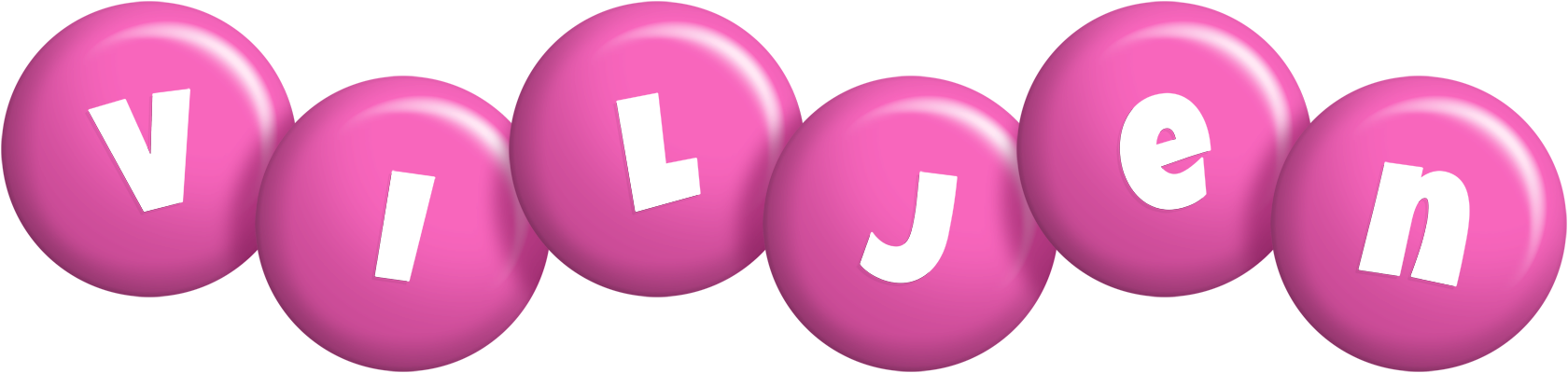 Viljen candy-pink logo