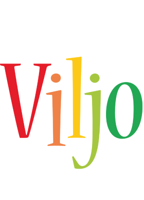 Viljo birthday logo