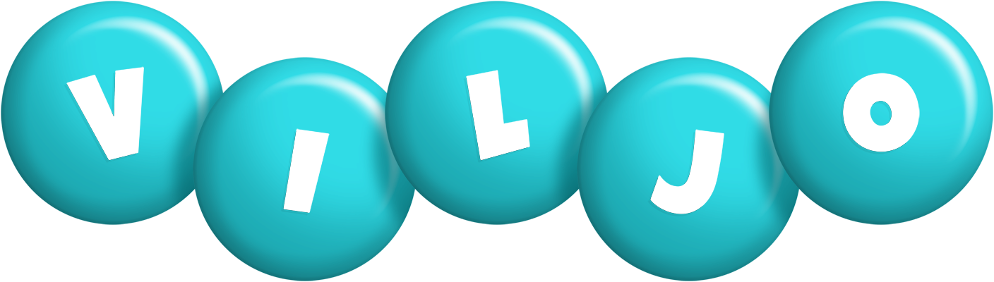 Viljo candy-azur logo