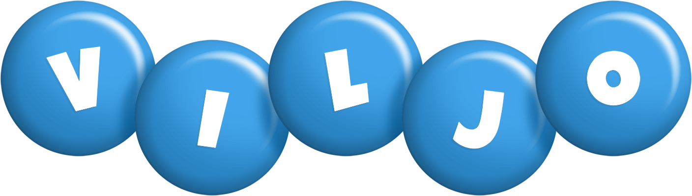 Viljo candy-blue logo
