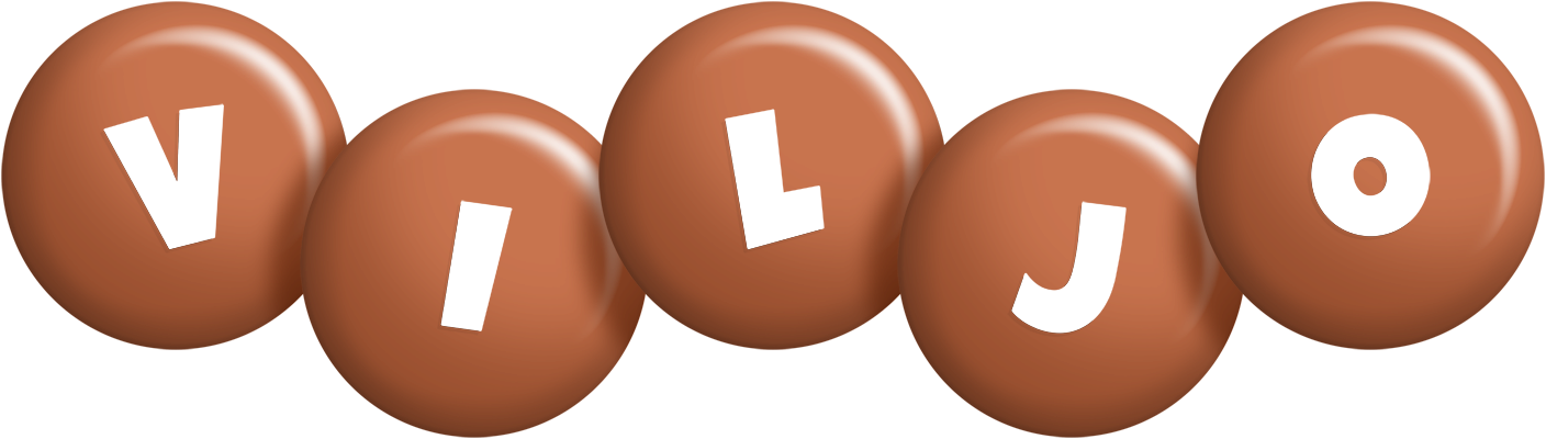 Viljo candy-brown logo