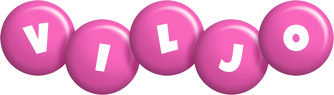 Viljo candy-pink logo