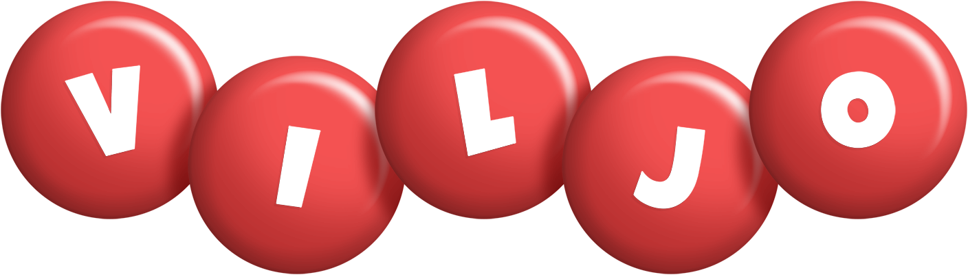 Viljo candy-red logo