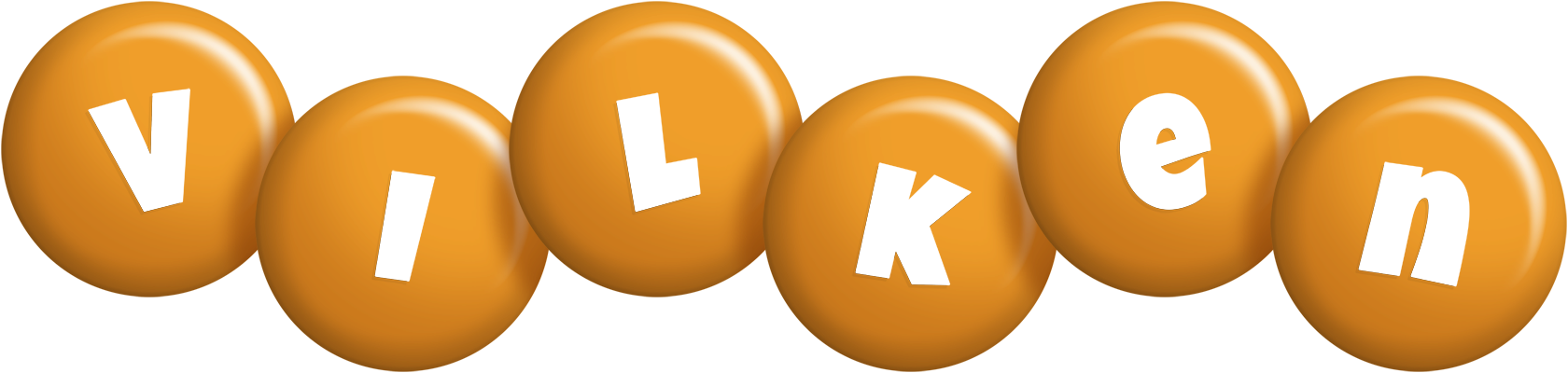 Vilken candy-orange logo