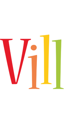 Vill birthday logo