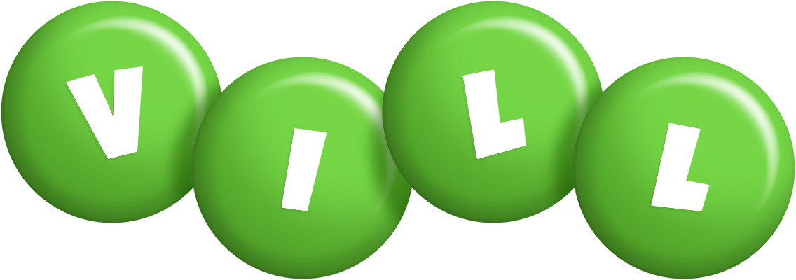 Vill candy-green logo