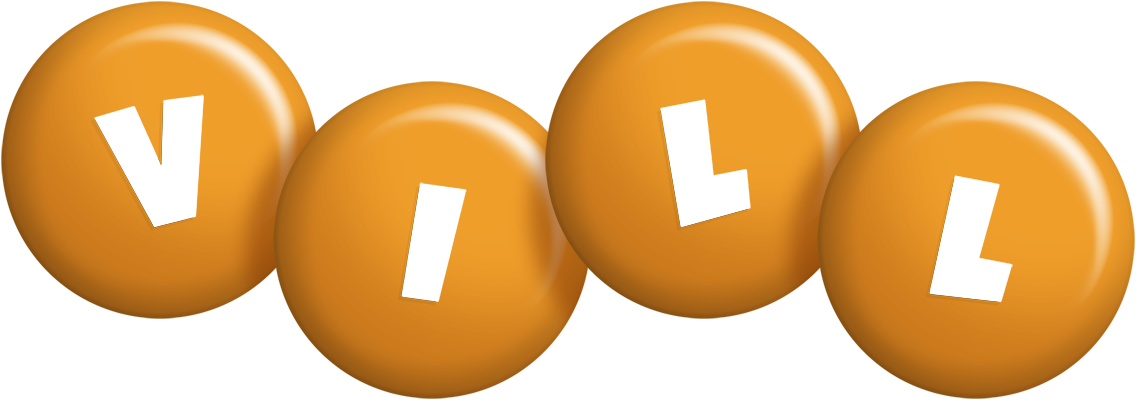 Vill candy-orange logo